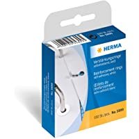 Herma Dürchmesser - Lote de 500 anillos de refuerzo autoadhesivos- color blanco